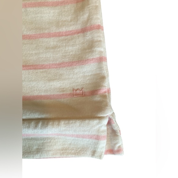 crown & ivy Striped mock neck Pullover Sweatshirt. Size Small. - Picture 6 of 14